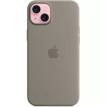 Silicone Case Apple iPhone 15 Plus MagSafe Clay Cover
