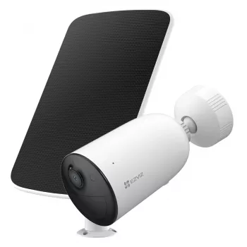 Battery Wi‑Fi IP security camera EZVIZ CB3 2K, 3 MP (2304x1296), 5200 mAh, IP65, solar panel included