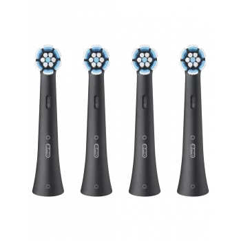 Oral-B iO Gentle Care replacement brush heads, black, 4 pcs