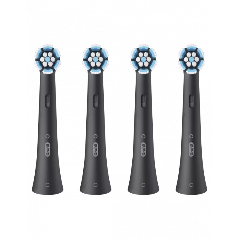 Oral-B iO Gentle Care replacement brush heads, black, 4 pcs