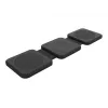 Wireless foldable charger FIXED FIXFLE-SA-BK 3‑in‑1 for Samsung — compact portable charger for phone, earbuds, wearables