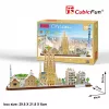 3D Puzzle - Barcelona - Difficulty: 4/8