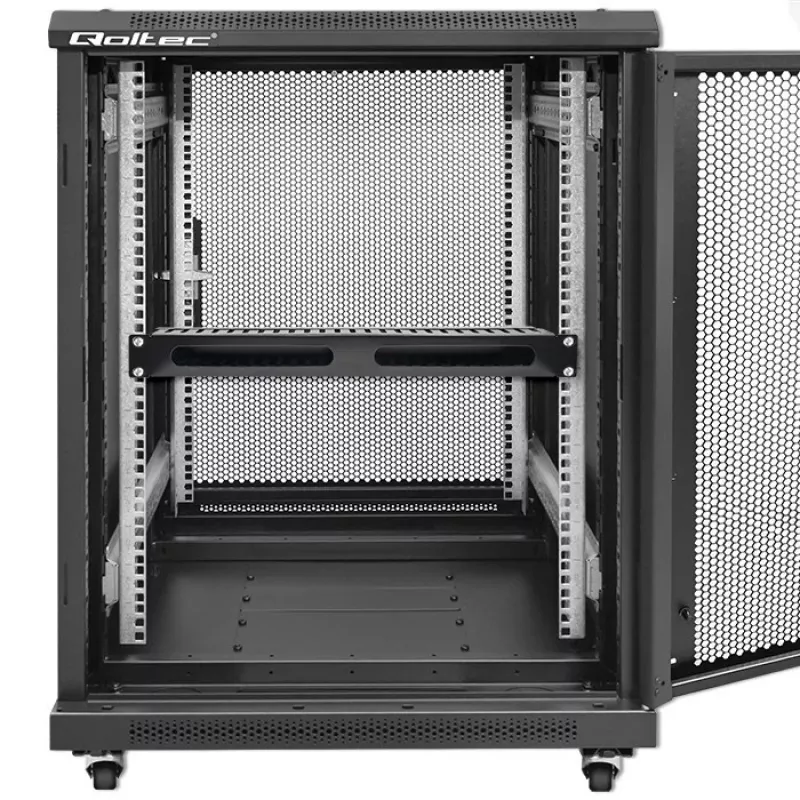 Cable organizer QOLTEC 54514 for 19-inch racks, 24 ports