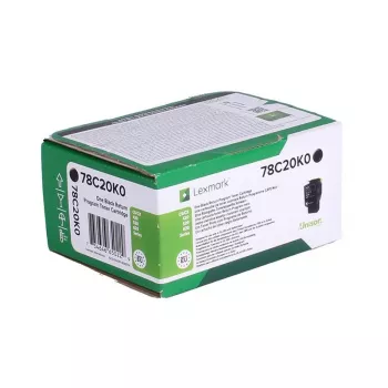 Lexmark 78C20K0 toner cartridge 1 pc(s) Original Black