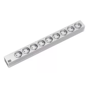 Power Strip outlet box Aluminium Bachmann 333.401