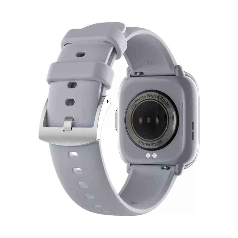 myPhone Watch Pastel 4.45 cm (1.75) AMOLED 40 mm Digital 390 x 450 pixels Touchscreen Silver