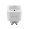 Smart socket SAVIO AS-01 16A Wi‑Fi 2.4 GHz, Type E/F plug, 220–240V, 3680W, white