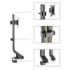 Maclean MC-853 for 1 Monitor Screen Mount Desk Mount with Computer Desk Bracket 17 to 32VESA 75x75 100x100 to 8kg (for 1 Screen)