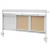 Desk divider Ergo Office ER-300 W, width 1250 mm, max load 10 kg
