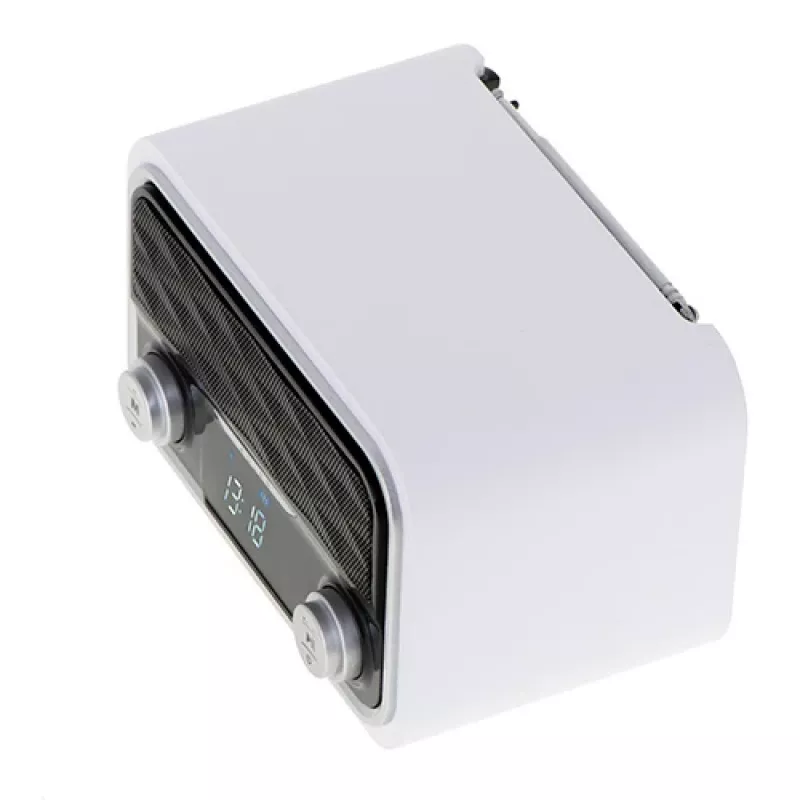 Portable radio Adler AD 1185 — FM, Bluetooth 4.0, MP3, SD card, AUX, 1800 mAh battery, LCD display, micro-USB charging