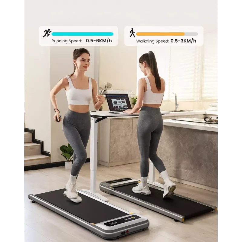 Treadmill UREVO U1 Pro — motor 2.25 hp, speed 1–6 km/h, running area 420×1200 mm, max user weight 120 kg
