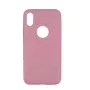 Phone cover Tellur Slim Synthetic Leather for iPhone X/XS — Pink, slim protective case