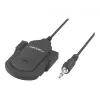 Clip-on microphone NATEC NMI-1352, wired 3.5 mm, sensitivity -58 dB, 50–16000 Hz, 1.8 m cable, 20 g