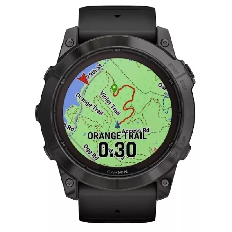 Smartwatch GARMIN fēnix 7X Pro 51 mm, 1.4 inch (3.56 cm) MIP 280×280, Touch, Wi‑Fi, GPS, 32 GB, Black