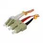 Synergy 21 S216729 Fibre Optic Cable 1 m LSZH OM2 2x LC 2x SC Orange (S216729)