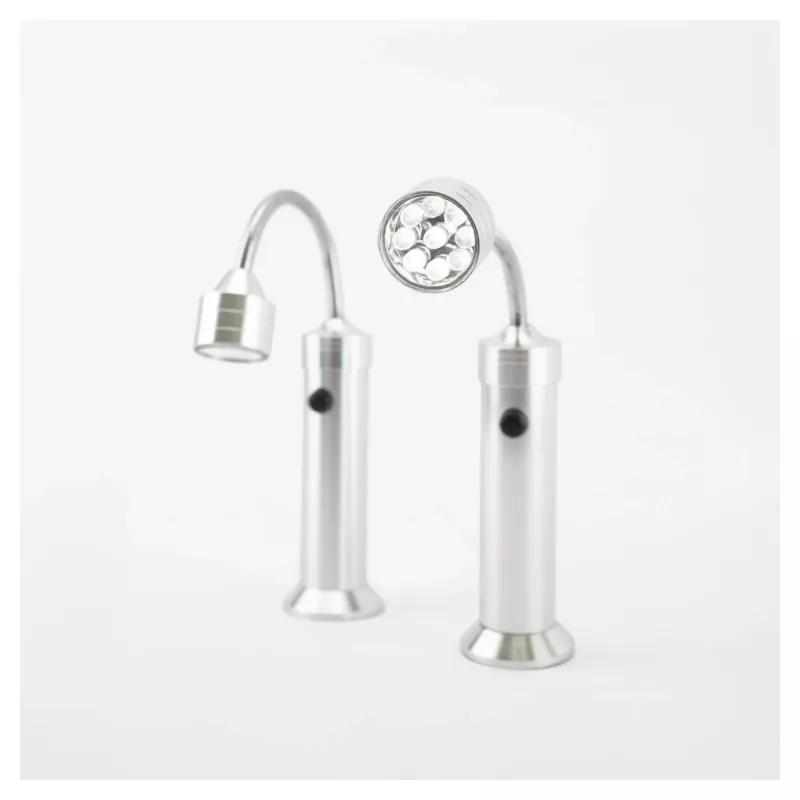Grill light RealPower 495550 — stainless steel, battery AAA, set of 2 for outdoor barbecue