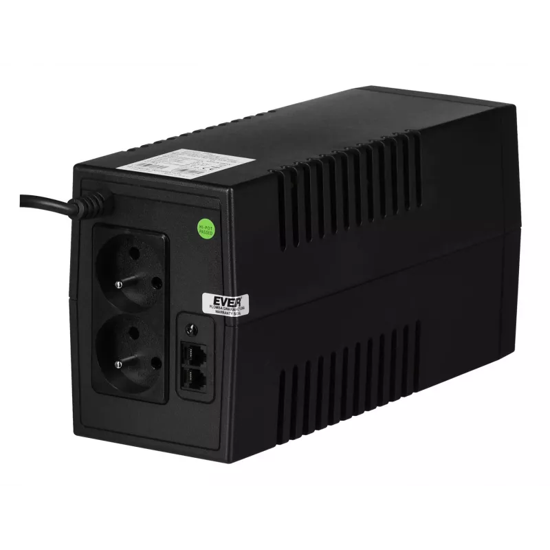 Ever EASYLINE 850 AVR USB Line-Interactive 0.85 kVA 480 W 2 AC outlet(s)
