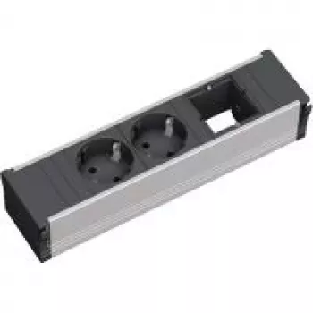 Power Extension Bachmann 912.003 Black Silver
