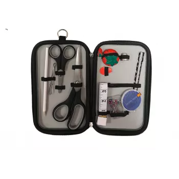 SINGER Sewing Kit 13640 Beginner — 64-piece sewing accessory set with threads, needles, pins, measuring tape