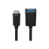 Belkin USB 3.0 Socket 5GBit/s USB-C auf USB-A 1m Grey (F2CU036BTBLK)
