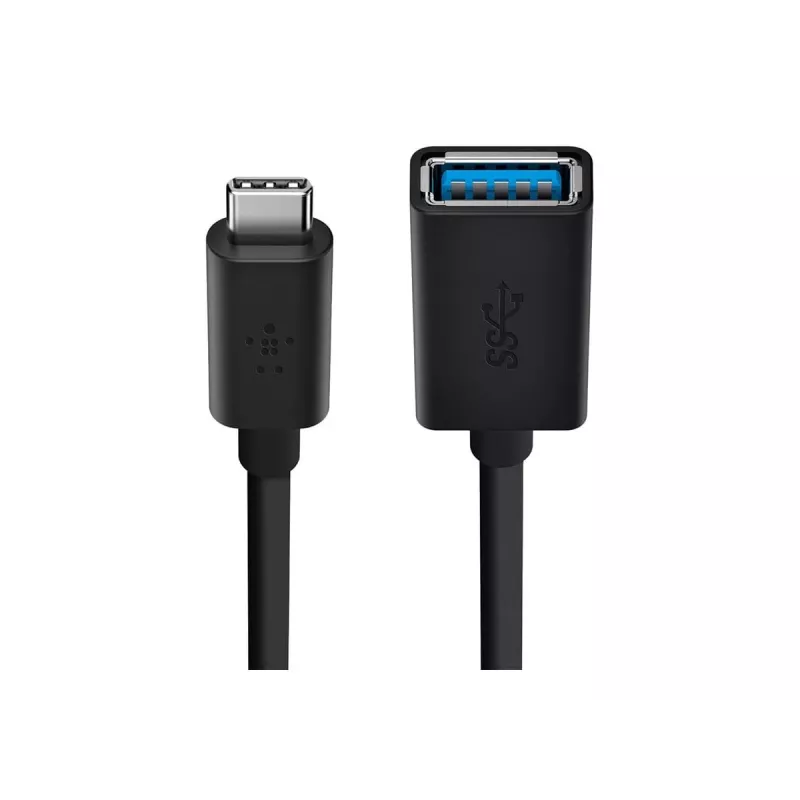 Belkin USB 3.0 Socket 5GBit/s USB-C auf USB-A 1m Grey (F2CU036BTBLK)