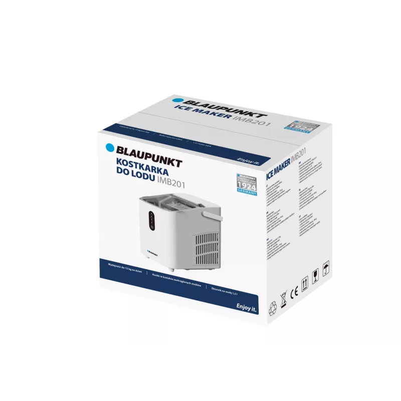 Ice maker BLAUPUNKT IMB201 compact design fast ice production