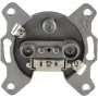 shiverpeaks ®-BASIC-S--Antenna Socket, BK+SAT, Through Socket (BS15-95002)