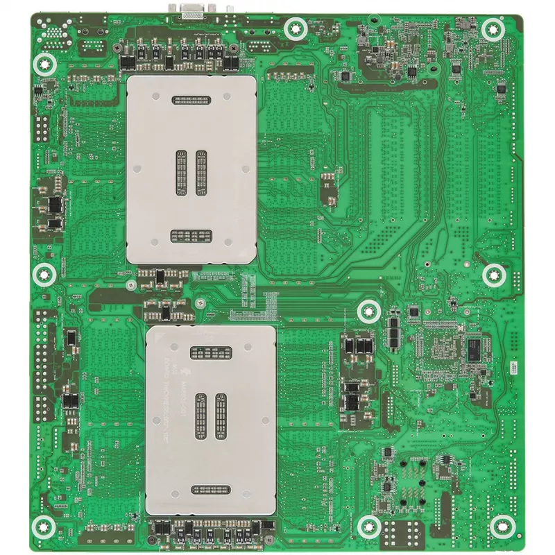 Motherboard ASRock GNR2D16-2T, Intel SoC, LGA 4710 (Socket E2), EEB, 16 DDR5 slots, max 128 GB, 10Gb Ethernet