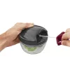 Manual food chopper JATA AC57E Black Transparent