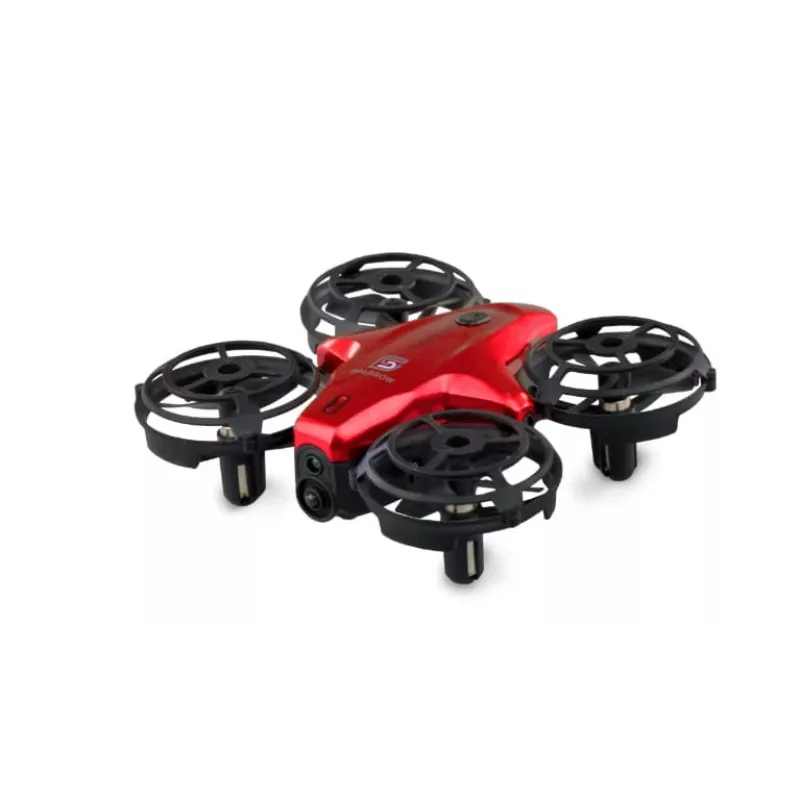 Camera Drone Amewi 25324 Mini-drone 300 mAh Black Red
