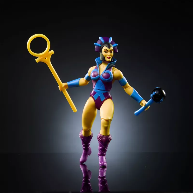 Articulated toy figure MATTEL Masters of the Universe Origins Evil-Lyn - collectible action figure, articulated joints