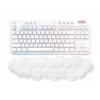 Logitech G715 Wireless Gaming Keyboard - Off White - Fra - Central (920-010459)