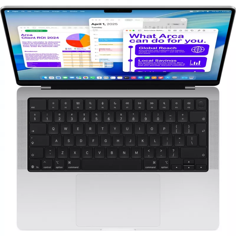 Apple MacBook Pro Space Black MDE04D/A - 35,6cm (14''), M5 10-Core Chip, 10-Core GPU, 16GB RAM, 512GB SSD /without Power Supply