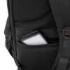 Backpack White Shark VOYAGER GBP-012 — black, durable water-resistant design