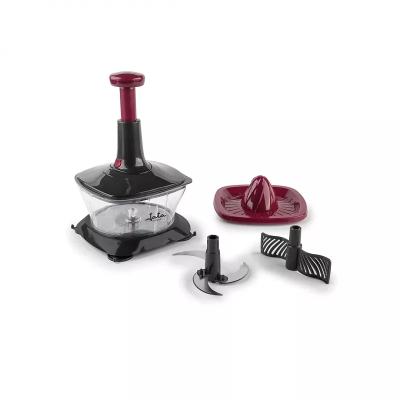 Manual food chopper JATA HMAQ4505 Black Bordeaux