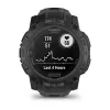 Smartwatch GARMIN Instinct — 45 mm, 3.05 cm (1.2 inch) AMOLED 390×390 Touchscreen, 4 GB, GPS, Silicone Band Black, 53 g