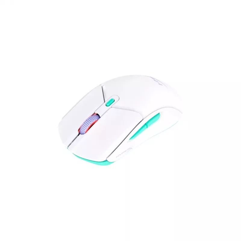 HyperX Pulsefire Haste 2 Core Wls - Gaming Mouse (Wht/Grn/Pur)