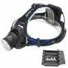 Headband flashlight ESPERANZA EOT005 — LED Cree T6, 3W, 600 lm, AA x2, aluminium housing, waterproof, shockproof, adjustable headband