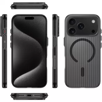 4smarts Design Case Aero for iPhone 17 Pro, black (541641)