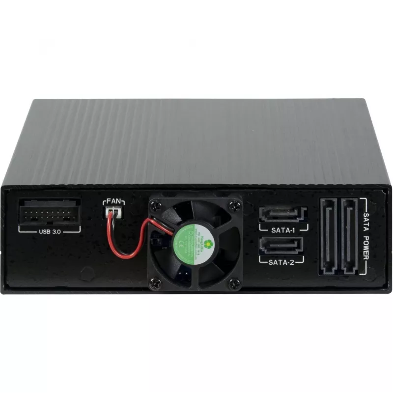 HDD Dock INTER-TECH ST-7227U for 2.5 inch and 3.5 inch Drives, USB 3.0 with Type-C and Type-A