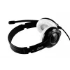 Headphones MEDIA-TECH MT3573 wired binaural foldable with boom mic, 1.9 m cable, USB, black