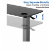 Adjustable Height Table up up Forseti B-1-20TMF Black — height-adjustable workstation table