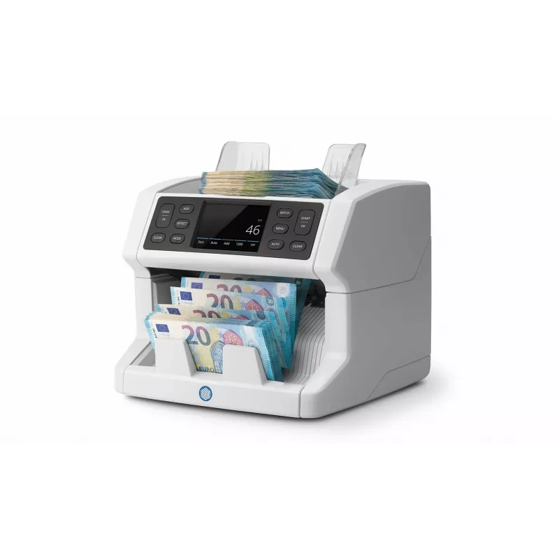 Banknote counting machine Safescan 2850 White LCD AC 110-240V