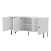 3D chest of drawers PALAZZO BIS 151x40x75 white matt