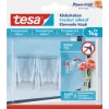 Universal hook Tesa 77735-00000 Transparent Indoor 2 pcs
