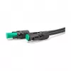 Port dust cover DELOCK 60673 for DL4 ports, silicone, green, 14×27×14 mm, pack of 10