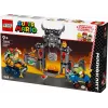 Construction toy LEGO set 72039 Super Mario Bowser's Fortress with Mario Kart, interactive playset