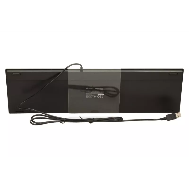 A4Tech KV-300H keyboard USB QWERTY Black, Grey