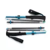 Trekking poles Black Diamond Distance Carbon FLZ — foldable carbon, adjustable 125–140 cm, 3-segment, 364 g, 40 cm folded