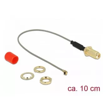 Coaxial Cable DeLOCK 89832 0.1m SMA Grey
